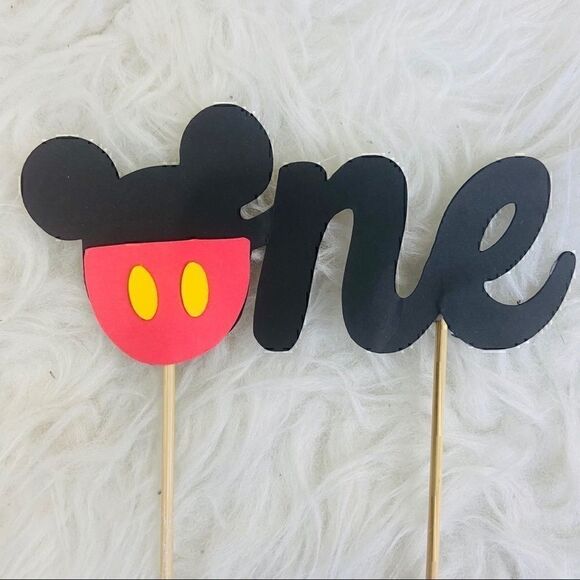Mickey one cake topper first birthday party - Picture 5 of 11